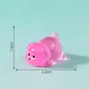Muñeco Creativo de Perro Gordito Luminoso Lindos Accesorios de Decoración DIY Micro Paisaje Coche Escritorio Pequeños Adornos