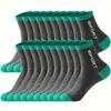 Calcetines Transfronterizos, Calcetines Deportivos para Hombre de Primavera y Otoño, Calcetines de Media Pantorrilla, Absorbentes de Sudor, Transpirables, Anti-Olor, Calcetines para Baloncesto y Correr al Aire Libre, Venta al por Mayor