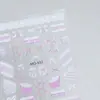 Pegatina para Uñas Estampada Celebridad de Internet Explosiones Estilo Ins Cinta de Lazo Encaje Pequeños Accesorios Borde Estampado Patrón de Mezclilla