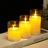 Luz de Vela Digital LED Tipo Bala Jantar à Luz de Velas Roteiro Layout de Atmosfera de Assassinato Adereços Vela com Controle Remoto Criativo