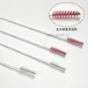 Cepillo para Popotes de Bebé, Cepillo para Chupones, Cepillo para Biberones, Cepillo de Lavado para Bebés con Cabezal de Cepillo, Cepillo Limpiador de Biberones para Niños