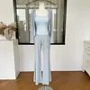 Sudadera con capucha de Lyocell Chaqueta Pantalones casuales Traje de seda y lana Primavera y Verano