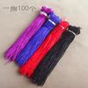 Accesorios de bricolaje hechos a mano, anillo de tiro tejido, bobina de anillo de tiro, nudo chino, collar de cuerda, puro multicolor, en stock, fábrica al por mayor