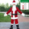 Roupas de velho de Natal Vestido Europeu e Americano Festa de Natal Mesa Performance Trajes Adultos Homens Madeira Roupas Vestido