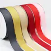 2026 Em Estoque Fita de Gorgurão Canelada 2,2cm Acessórios de Cabelo DIY Fita com Fio Fita para Embrulho de Presente Vestuário 7/8 Polegada
