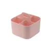 Cajas de Almacenamiento Portátiles de Plástico Populares Cuidadosamente Seleccionadas, Canastas Organizadoras Simples para Escritorio de Oficina y Maquillaje, Cajas Portátiles para Snacks de Cocina