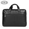 Jiameda bolso de cuero para hombre de negocios maletín cuero napa textura cómoda cuero bolso para hombre en stock al por mayor