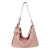 Bolso Tote de Lujo Francés de Nicho para Mujer Verano 2026 Nuevo Gran Capacidad Tejido a Mano Bolso de Hombro Cruzado