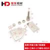 Accesorios de Perfil de Aluminio Industrial 3040 Tope de Puerta Ajustable Triangular Resistencia de Puerta Fuerte Tope de Puerta Perfil de Aluminio Tope de Puerta