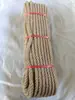 Cuerda de Cáñamo Gruesa y Delgada de Alta Calidad al Mayoreo Cuerda de Yute Cuerda para Gatos Cuerda de Cáñamo Tejida Decorativa Vintage Manualidades de Jardinería Cuerda de Cáñamo Delgada