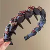 Diadema para Mujer Modelo Nuevo 2026 - Diadema de Verano de Alta Gama con Dientes para Lavarse la Cara, Antideslizante, Borde Ancho, Exquisita y Hermosa Banda para el Cabello