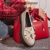 Zapatos Mary Jane para Mujer Pequeña, Mocasines de Suela Gruesa que Aumentan la Altura, Zapatos sin Cordones 2025 para Mujer Pequeña para Aumentar la Altura