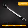 Chave de Boca Dupla Extremidade Flor de Ameixa Aço Carbono Tratado Termicamente Espelhada Multifuncional Manual Chave Dupla Flor de Ameixa Atacado