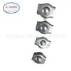 Fabricantes Acero Inoxidable Personalizado 304316 Tipo Único Portabrocas Portabrocas de Lingote Pinza para Cable de Acero Pinza Única
