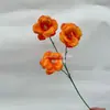 Flores de Rosa Simuladas, Flores para Decoración de Hotel, Arreglos Florales de Boda, Decoración del Hogar, Arreglos Florales para Guía de Carretera, Flores Artificiales, Ramos de Pared de Flores