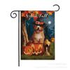 Nova Bandeira de Jardim de Abóbora de Halloween 2024 Dia dos Mortos Fantasma Criativo Bandeira Decorativa de Quintal
