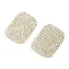 Pendientes elegantes de estilo japonés y coreano con aguja de plata S925, 2020, para mujer, de aleación con forma de corazón rojo de red y diamantes, estilo coreano.