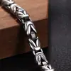 Pulsera Yuhong de Gama Alta con Patrón de Paz Vajra Pulsera Retro Personalizada Moda Sencilla de Nicho Venta Directa de Fábrica