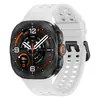 Adequado para pulseira de relógio Samsung Ultra2, pulseira esportiva de silicone de fileira dupla no mesmo estilo original, pulseira exclusiva Samsung Ultra