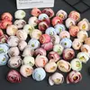 Botões de Flores Artificiais, Cabeças de Flores Pequenas, Acessórios de Cabelo Artesanais DIY, Acessórios de Flor para Pulso, Decoração de Parede de Fundo para Casamento com Flores Artificiais