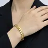 Pulsera Abierta de Metal Ojo de Gato para Mujer, Venta Directa de Fábrica, En Stock, Joyería Sólida de Gama Alta, Soporta Dropshipping