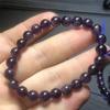 Pulsera de bienestar de amatista urakui natural a través de una pulsera de joyería de cristal púrpura profundo y grueso con envío al por mayor terminado