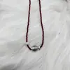 Collar de Estrellas de Colores Dopamina para Paraíso de Manzanas 2024 Nueva Entrada Cadena de Clavícula de Lujo para Verano
