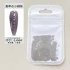 Atacado mini contas de aço para manicure 0,4 mm tamanho grande pequeno sacos ouro prata branco K esferas redondas de aço joia para unhas diamante