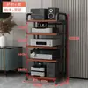Rack para Amplificador de Áudio Xinhui Suporte para Amplificador de Válvula Gabinete de Áudio Móvel CD Player Hi-Fi Mixer Rack de Armazenamento de Equipamentos