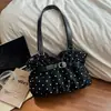 Bolso de hombro para mujer 2026, estilo commuter, con lunares, gran capacidad, para llevar debajo del brazo, bolso de mano, bolso tote de moda, nuevo bolso para mujer