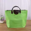 Bolsa de Tecido Oxford em Estoque, Bolsa Dobrável de Cinco Compartimentos, Bolsa de Compras Multifuncional à Prova d'Água com Zíper, Bolsa de Armazenamento Portátil Ecológica