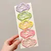 Pinzas para el pelo BB de colores dopamina para niños, pinzas para el pelo versátiles dulces y lindas para niñas y bebés, pequeños accesorios para el pelo