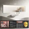 Oushumei Acero Inoxidable Empotrado Baño Acabado Metálico Producto Estante de Almacenamiento para Inodoro Gabinete Divisor