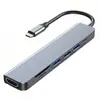Estação de Docking Tipo-C Transfronteiriça Projetor de Tela Hdmi4K Hub Multifuncional Multi-Porta Hub Estação de Docking Sete-em-Um