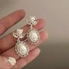 925 Brincos de Pérolas Requintadas de Nicho Todos os Brincos de Borboleta de Flor Elegante Brincos Leves de Luxo de Alta Qualidade