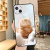 Adecuado para Funda de Teléfono iPhone 17, Nueva Funda de Teléfono para Pareja de Animales Lindo Gato de Comercio Exterior, Funda de Teléfono de Gato