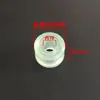 Acessórios para máquina de tampar com rosca, roda de tampar com rosca, roda de silicone resistente ao desgaste, roda de aparafusar tampa para máquina de tampar com rosca, roda de borracha, acessórios para máquina de fechar tampa, almofada de borracha