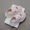 Sandalias para Niños 2025 Verano Nuevas Sandalias Deportivas para Niñas Zapatillas Mary Jane con Flor Marco Antideslizante Zapatos