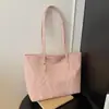 Bolso Tote Nuevo de Moda Texturizado y Sencillo para Mujer Gran Capacidad Casual Nicho para Viajes Diarios Bolso de Hombro Personalizado