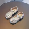 Liquidación de Zapatos para Niña para Primavera, Verano, Otoño e Invierno - Zapatos de Princesa para Niña, Zapatos de Piel para Bebé, Colección de Zapatos Planos para Niña