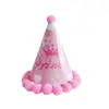 Sombreros de Cumpleaños Transfronterizos Creativos para Fiestas Infantiles y de Adultos Sombreros para Pastel de Cumpleaños Sombreros de Papel Decoración de Repostería de Cumpleaños de Dibujos Animados