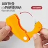 Pelador de Naranjas Plegable para el Hogar Estilo Japonés Multifunción Pelador de Uvas en un Segundo Pelador de Pomelos Cuchillo Portátil para Pelar y Quitar la Piel de Naranjas de Ombligo