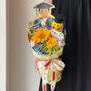 Temporada de Graduación Nueva Sombrero de Doctor Gana el Primer Premio en la Lista Dorada, Pieza Fija, Papel de Regalo para Ramo de Graduación de Examen de Ingreso a la Universidad al por Mayor