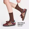 Calcetines de Seda con Patrón de Rejilla, Estilo Japonés, Estilo Ballet Primavera y Verano, Calcetines Finos Apilables Retro para Mujer, Calcetines de Media Pantorrilla, Combinados con Zapatos Pequeños de Cuero