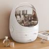 Celebridade Cyber Cápsula Espacial Caixa de Cosméticos Armazenamento de Mesa Multifuncional à Prova de Poeira Caixa de Armazenamento de Cosméticos Porta-armazenamento de Batom Venda por Atacado