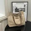 Bolsa Transfronteriza de Gran Capacidad para Mujer 2025 Nuevo Otoño e Invierno Bolso de Hombro Versátil Bolsa Tote para Viajes Matutinos Mate