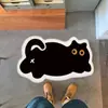 Alfombrilla de baño Absorción de agua Alfombrilla para puerta de inodoro Imitación de arena fina Cachemira Sintética Antideslizante Estilo Dibujos Animados Alfombrilla para pies de baño Alfombrilla decorativa para el suelo