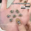 Productos Terminados Sin Base, Pedrería K9 para Uñas, Lote Completo de Diamantes Brillantes para Uñas, Pedrería Huevo de Paloma, Decoraciones para Uñas