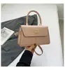 Bolsa Pequena Quadrada da Moda para Mulheres, Novo Estilo Outono 2026, Bolsa de Ombro Simples e Elegante, Bolsa Transversal Tendência e Estilosa