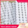 Velcro Adesivo Fivela Cinto Redondo Adesivo Masculino e Feminino Fivela de Nylon Adesivo Fita Adesiva Pequeno Ponto Rasgo